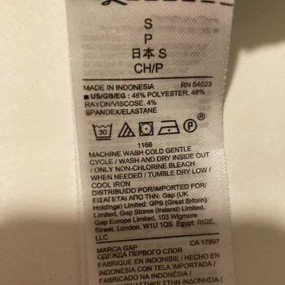 Gap cold shoulder top - Picture 4 of 4